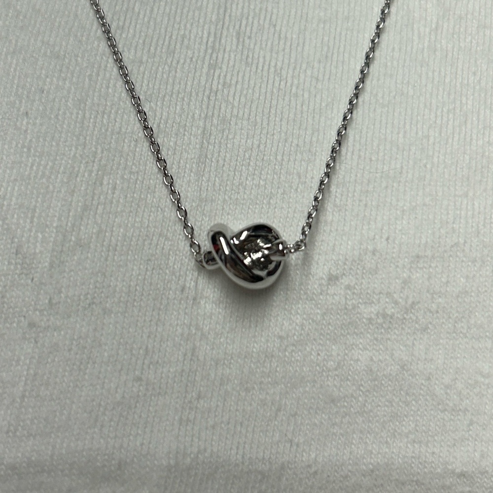 Kate Spade Silver Sailor’s Knot Necklace